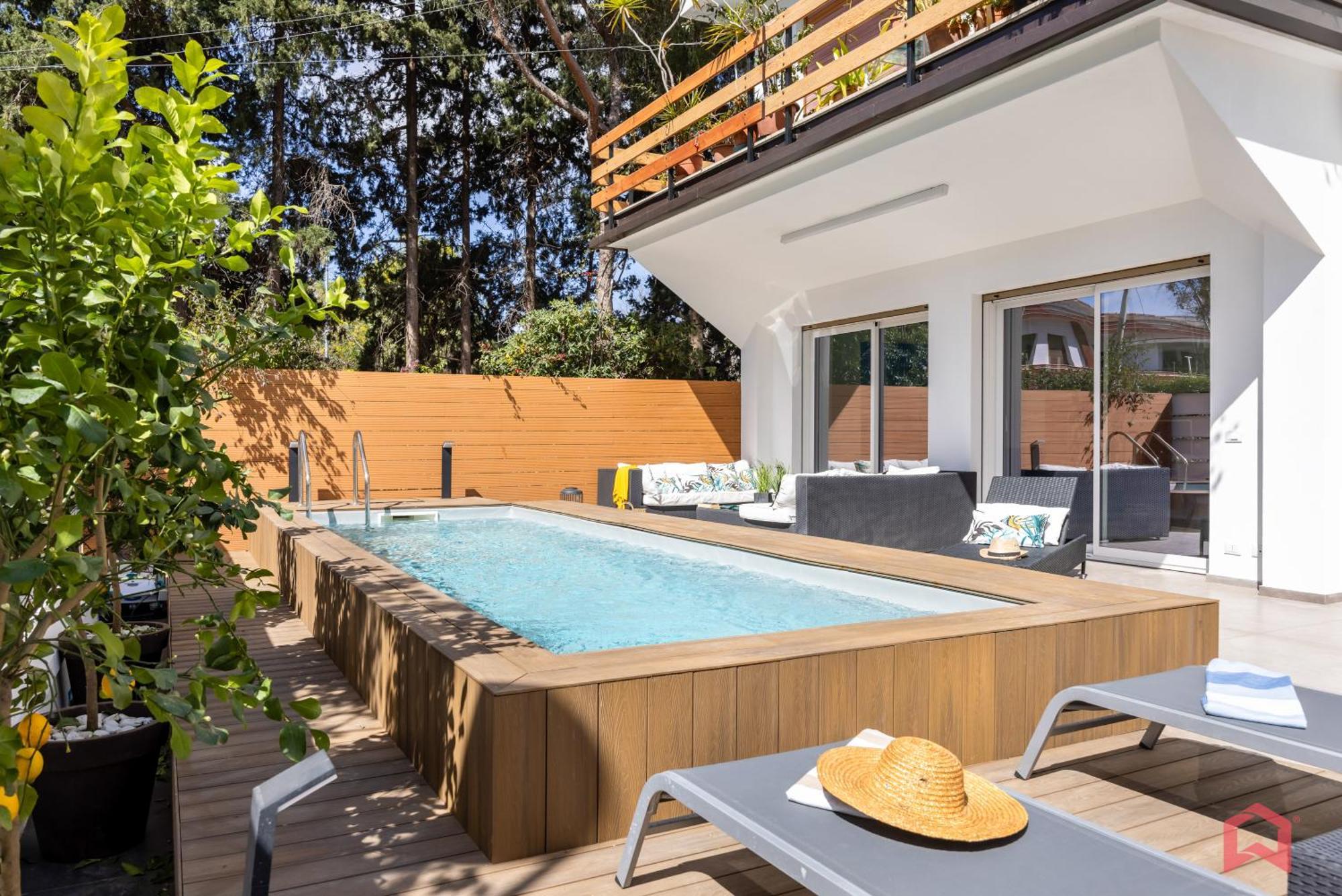 Appartamento In Villa Con Piscina Privata Palermo Buitenkant foto